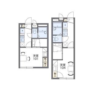 1K Apartment in Isogo - Yokohama-shi Isogo-ku Floorplan