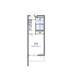1K Apartment in Kamiitabashi - Itabashi-ku Floorplan