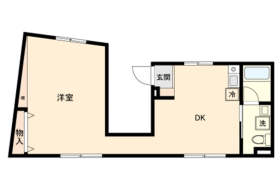 丰岛区池袋（２〜４丁目）-1DK公寓