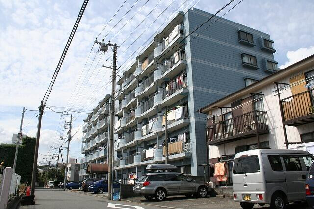 在横浜市港北区内租赁2DK 公寓大厦 的 户外