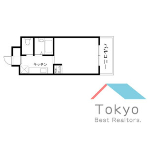 1K Mansion in Kamiochiai - Shinjuku-ku Floorplan