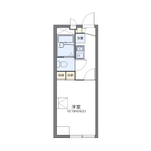 1K Apartment in Higashikamidacho - Neyagawa-shi Floorplan