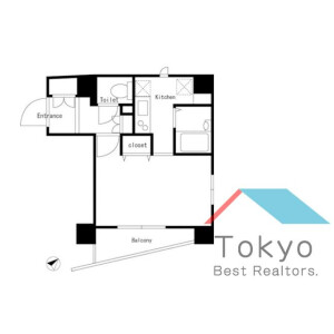 1K Mansion in Minamiotsuka - Toshima-ku Floorplan