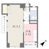 1DK Apartment to Rent in Yokohama-shi Nishi-ku Floorplan
