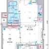 1LDK Apartment to Rent in Chiyoda-ku Floorplan