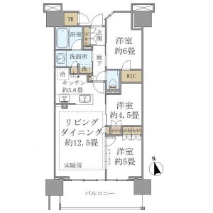 3LDK Mansion in Takada - Toshima-ku Floorplan