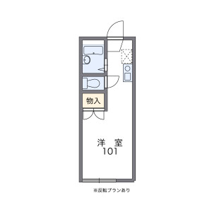 1K Apartment in Kombacho - Saitama-shi Kita-ku Floorplan