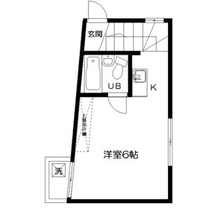 1R Apartment in Okubo - Shinjuku-ku Floorplan