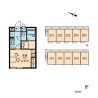 1K Apartment to Rent in Sagamihara-shi Minami-ku Layout Drawing