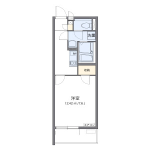 1K Mansion in Tomihisacho - Shinjuku-ku Floorplan
