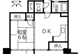 3DK {building type} in Hakataeki mae - Fukuoka-shi Hakata-ku