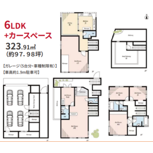 7K House in Motoazabu - Minato-ku Floorplan