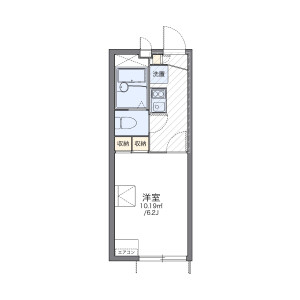 1K Apartment in Nishikitamachi - Nagasaki-shi Floorplan