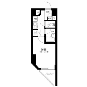 1K Mansion in Kamiyamacho - Shibuya-ku Floorplan