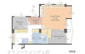 2LDK Mansion in Gobancho - Chiyoda-ku