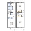 2DK Apartment to Rent in Minokamo-shi Floorplan