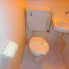 1R Apartment to Rent in Hachioji-shi Toilet