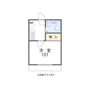 1K Mansion in Nishimaecho - Kyoto-shi Shimogyo-ku Floorplan