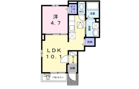 1LDK Apartment in Kyodo - Setagaya-ku
