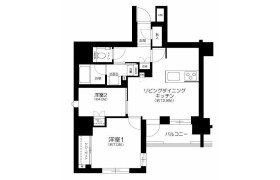 2LDK Mansion in Kitashinagawa(1-4-chome) - Shinagawa-ku