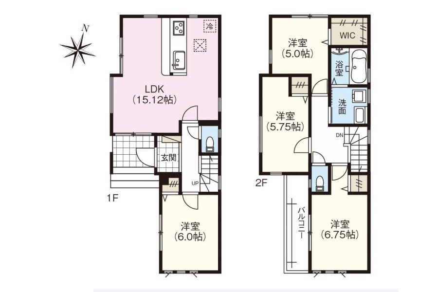 4LDK House to Buy in Saitama-shi Minami-ku Floorplan
