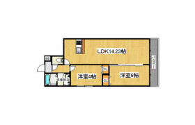 2LDK Mansion in Oimazato - Osaka-shi Higashinari-ku