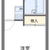 1K Apartment to Rent in Yachiyo-shi Floorplan