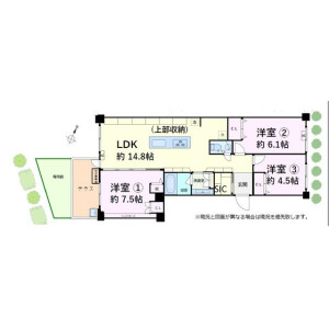 3LDK Mansion in Matsugaoka - Nakano-ku Floorplan