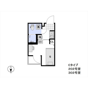 1K Mansion in Takada - Toshima-ku Floorplan