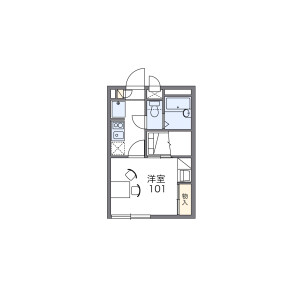 1K Apartment in Matsudoshinden - Matsudo-shi Floorplan