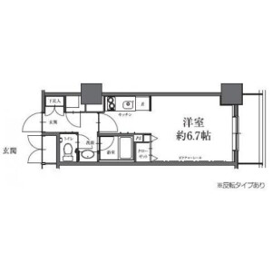 1R Mansion in Komazawa - Setagaya-ku Floorplan