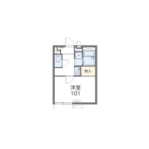 1K Apartment in Nishimabashikuramotocho - Matsudo-shi Floorplan
