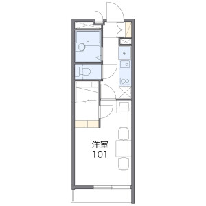 1K Mansion in Inabajihontori - Nagoya-shi Nakamura-ku Floorplan