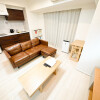 涩谷区出租中的1LDK公寓大厦 起居室