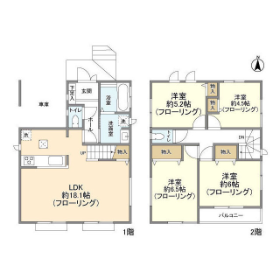 4LDK House in Nozutamachi - Machida-shi Floorplan