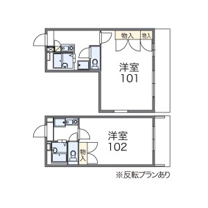 1K Mansion in Inogata - Komae-shi Floorplan