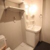 1K Apartment to Rent in Osaka-shi Joto-ku Washroom