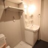 1K Apartment to Rent in Osaka-shi Joto-ku Washroom