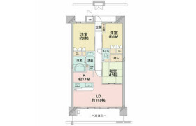 3LDK Mansion in Nippombashi - Osaka-shi Chuo-ku