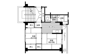 2K Mansion in Osashimacho nagata - Ena-shi