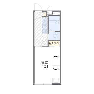 1K Mansion in Konan - Hiroshima-shi Naka-ku Floorplan