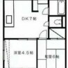 2DK Apartment to Buy in Tokorozawa-shi Floorplan