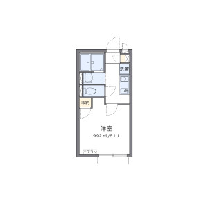 1K Apartment in Iko - Adachi-ku Floorplan