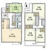 5LDK House to Rent in Ichikawa-shi Floorplan