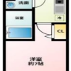 1K Apartment to Buy in Osaka-shi Naniwa-ku Floorplan