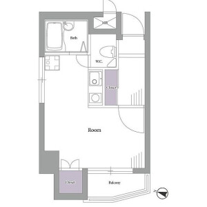 1K Mansion in Hongo - Bunkyo-ku Floorplan