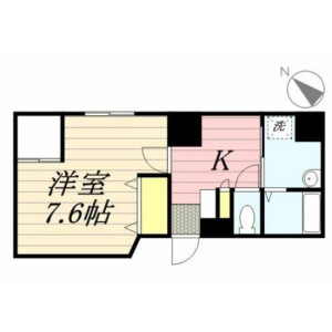 1K Mansion in Nihombashibakurocho - Chuo-ku Floorplan