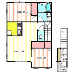 1LDK Mansion in Komazawa - Setagaya-ku Floorplan