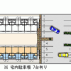 江户川区出租中的1K公寓 楼层布局