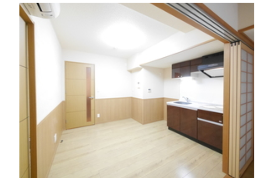 2DK Apartment to Rent in Shinjuku-ku Living Room
